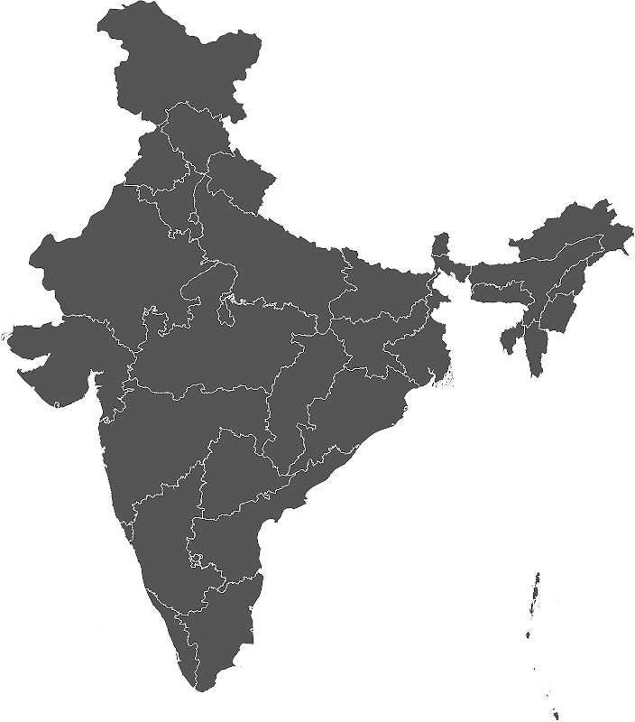 Map of India · Mohali